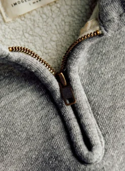 Women Imogene + Willie the quarter zip heather pullover