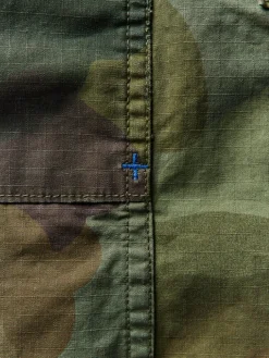 Imogene + Willie the ripstop fatigue short in painted camo