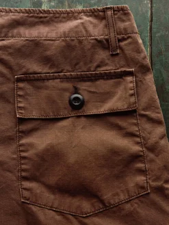 Imogene + Willie the ripstop fatigue short in brown