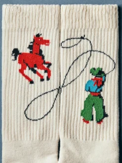 Women Imogene + Willie the "roper" sock