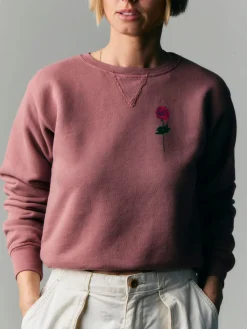 Women Imogene + Willie the "rose" penny sweatshirt