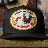 Women Imogene + Willie the "roundup" trucker