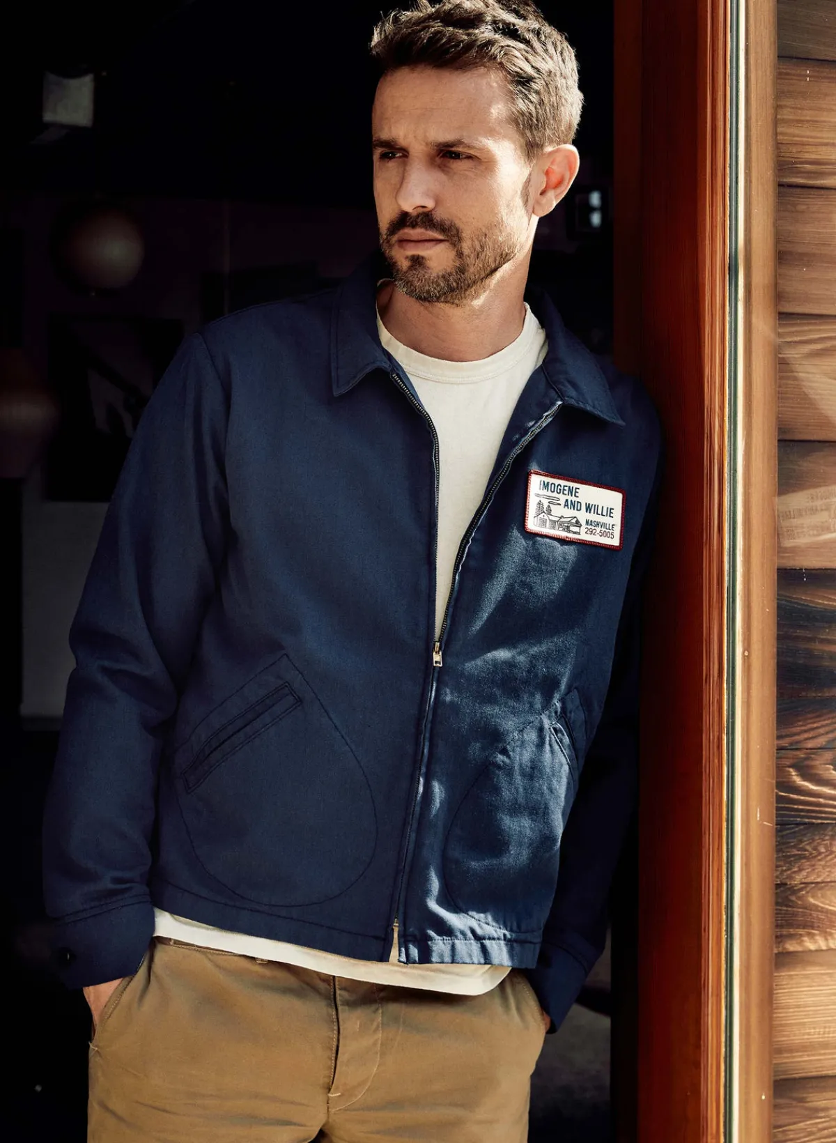 Imogene + Willie the "service station" jacket