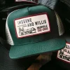 Women Imogene + Willie the "service station" trucker in green