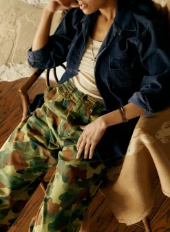 Women Imogene + Willie the sonora painted camo trouser