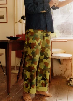Women Imogene + Willie the sonora painted camo trouser