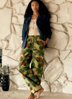 Women Imogene + Willie the sonora painted camo trouser