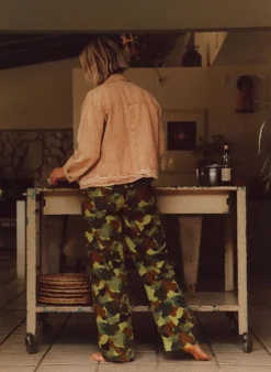 Women Imogene + Willie the sonora painted camo trouser