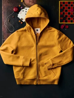 Women Imogene + Willie the standard zip sweatshirt in amber