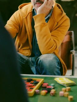 Women Imogene + Willie the standard zip sweatshirt in amber