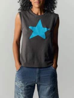 Women Imogene + Willie the "star" muscle tee