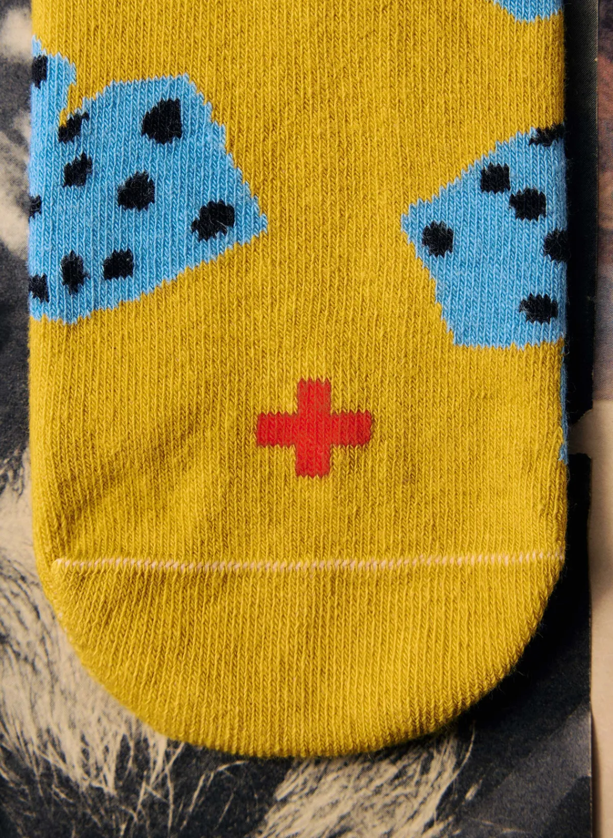 Women Imogene + Willie the "tumblin dice" sock in gold