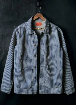Imogene + Willie the utility coat in hickory stripe