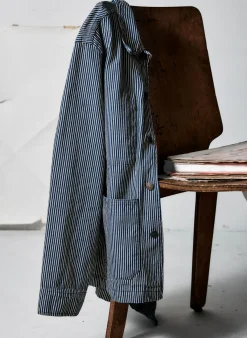 Imogene + Willie the utility coat in hickory stripe