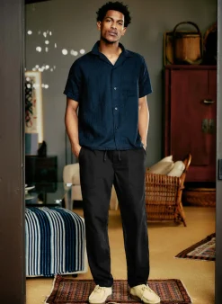 Imogene + Willie the ventura chore pant in faded black