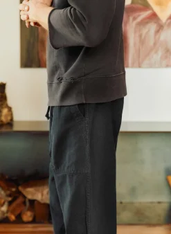Imogene + Willie the ventura chore pant in faded black