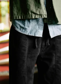 Imogene + Willie the ventura chore pant in faded black