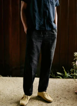 Imogene + Willie the ventura chore pant in faded black