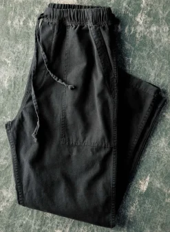 Imogene + Willie the ventura chore pant in faded black