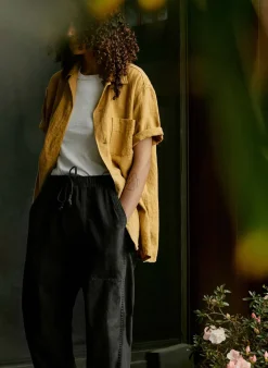 Women Imogene + Willie the ventura chore pant in faded black