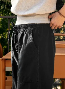 Women Imogene + Willie the ventura chore pant in faded black