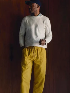 Imogene + Willie the ventura chore pant in chartreuse