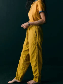 Women Imogene + Willie the ventura chore pant in chartreuse