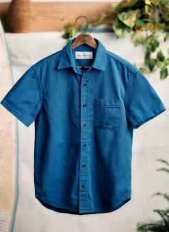 Imogene + Willie the whisper twill shirt in blue