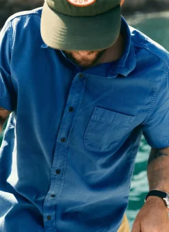 Imogene + Willie the whisper twill shirt in blue
