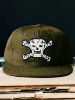 Women Imogene + Willie the wool "hellcats" cap in olive