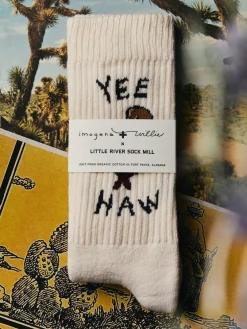 Women Imogene + Willie the "yee haw" sock