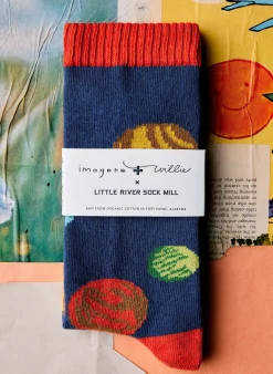 Imogene + Willie the "you are here" sock