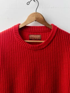 Women Imogene + Willie varese wool sweater in red