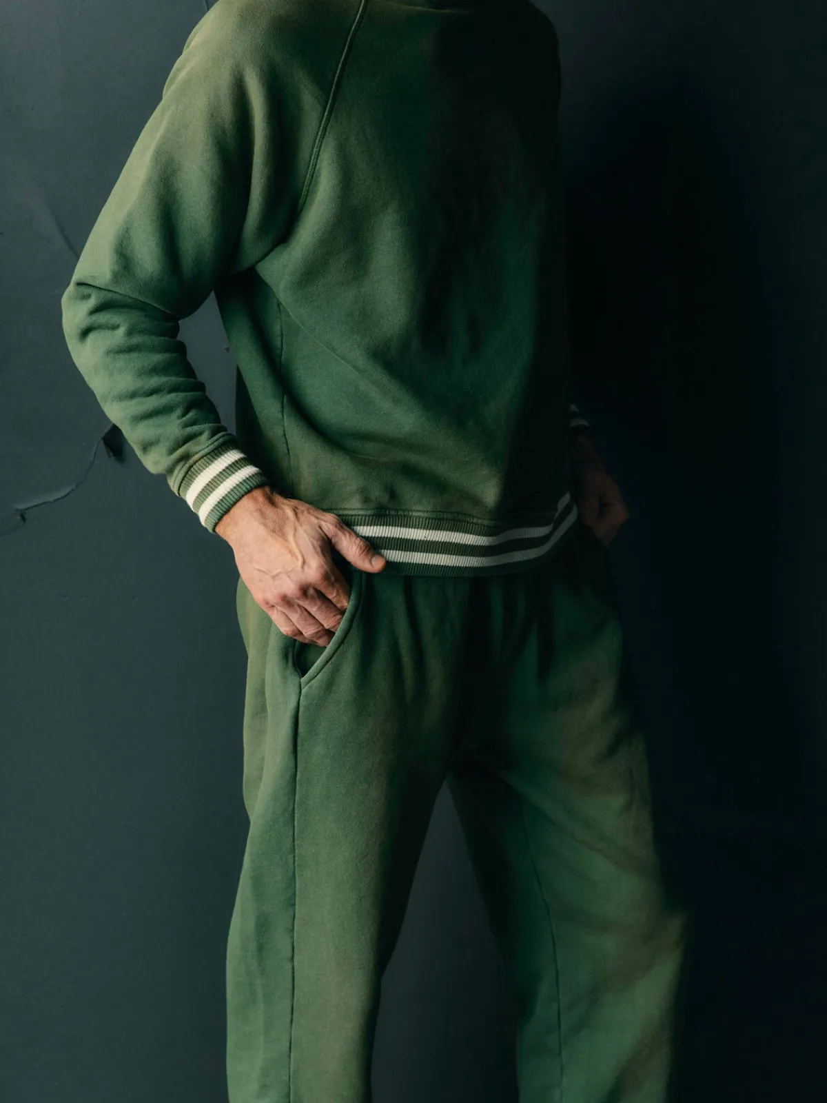 Imogene + Willie varsity ribbed sweatpant