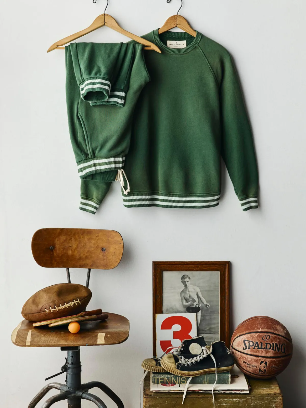 Women Imogene + Willie varsity ribbed sweatpant