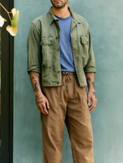Imogene + Willie ventura chore pant in field tan