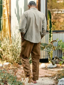 Imogene + Willie ventura chore pant in field tan