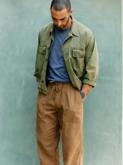 Imogene + Willie ventura chore pant in field tan