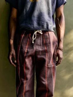 Imogene + Willie ventura chore pant in lagos stripe