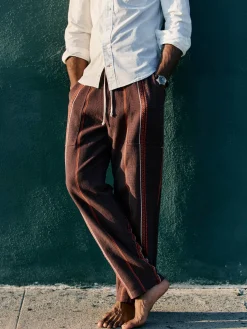 Imogene + Willie ventura chore pant in lagos stripe