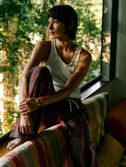 Women Imogene + Willie ventura chore pant in lagos stripe