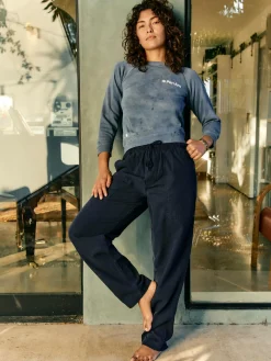 Women Imogene + Willie ventura chore pant in navy