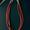 Women Imogene + Willie vintage african snake bead necklace