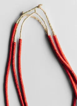 Women Imogene + Willie vintage african snake bead necklace