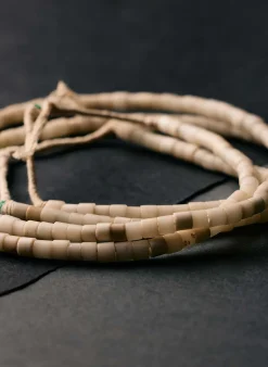 Women Imogene + Willie vintage white trade bead necklace