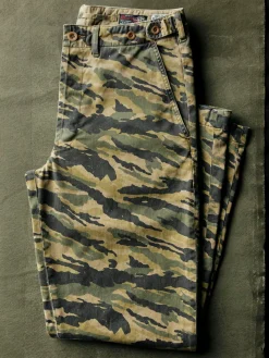 Imogene + Willie wilkison trouser in brushstroke camo