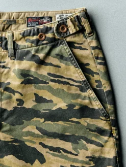 Imogene + Willie wilkison trouser in brushstroke camo