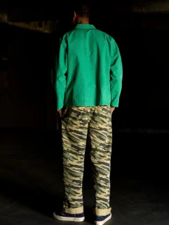 Imogene + Willie wilkison trouser in brushstroke camo
