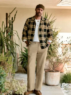Imogene + Willie wilkison trouser in field tan