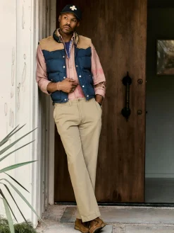 Imogene + Willie wilkison trouser in field tan